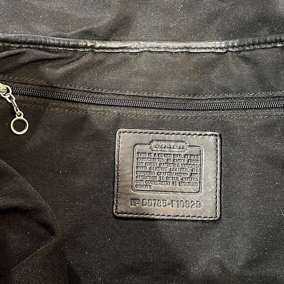 Coach Signature Canvas Leather Bag - Picture 5 of 5